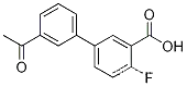 5- (3- 아세틸 페닐) -2- 플루오로 벤조산