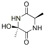 2,5-피페라진디온,3-히드록시-3,6-디메틸-,트랜스-(9CI)