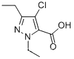 4-클로로-1,3-디에틸-1H-피라졸-5-카르복실산