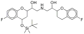 4-tert-부틸디메틸실릴옥시 네비볼롤
(부분 입체 이성질체의 혼합물)