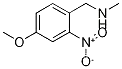 4- 메 톡시 -N- 메틸 -2- 니트 로벤 질라 광산, 96 %