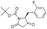 (S)-2-(2-플루오로-벤질)-3,5-디옥소-피롤리딘-1-카르복실산 tert-부틸 에스테르
