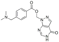 4-[(디메틸아미노)메틸]벤조산 (4,5-디히드로-4-옥소-1H-피라졸로[3,4-d]피리미딘-1-일)메틸 에스테르
