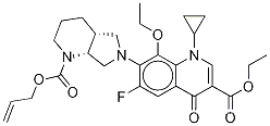 N-알릴옥시카보닐 8-에톡시 목시플록사신 에틸 에스테르
