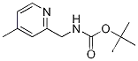 2- (N-Boc- 아미노 메틸) -4- 메틸 피리딘