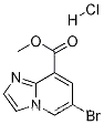 6- 브로 모-이미 다조 [1,2-a] 피리딘 -8- 카복실산 메틸 에스테르 하이드로 클로라이드