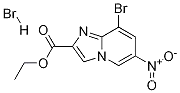 6-니트로-8-브로모-이미다조[1,2-a]피리딘-2-카르복실산 에틸 에스테르 히드로브로마이드