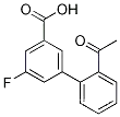 3- (2- 아세틸 페닐) -5- 플루오로 벤조산