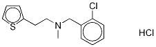 N- 메틸 -N- [2- 클로로 벤질)]-2- 티 오펜에 타나 민 염산염