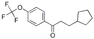 3-시클로펜틸-1-[4-(트리플루오로메톡시)페닐]프로판-1-온