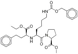 N- 벤질 옥시 카르 보닐 (S)-리 시노 프릴 에틸 메틸 디 에스테르