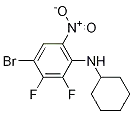 4-브로모-N-사이클로헥실-2,3-디플루오로-6-니트로아닐린