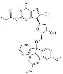 5'-O-(디메톡시트리틸)-8-하이드록시-N2-이소부트릴-2'-디옥시구아노신