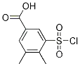 3-(클로로술포닐)-4,5-디메틸벤조산