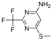 6-(メチルチオ)-2-(トリフルオロメチル)ピリミジン-4-アミン