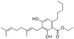 2,4-디히드록시-3-[(E)-3,7-디메틸-2,6-옥타디에닐]-6-펜틸벤조산 에틸 에스테르