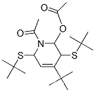 2-アセトキシ-1-アセチル-4-tert-ブチル-3,6-ジ(tert-ブチルチオ)-1,2,3,6-テトラヒドロピリジン