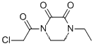 2,3-피페라진디온, 1-(클로로아세틸)-4-에틸-(9CI)