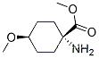 시클로 헥산 카르 복실 산, 1- 아미노 -4- 메 톡시-, 메틸 에스테르, 시스-(9CI)
