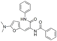 벤즈아미드, N-[2-[5-(디메틸아미노)-2-푸라닐]-1-[(페닐아미노)카르보닐]에테닐]-