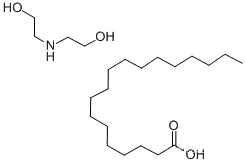 스테아르산, 2,2'-이미노디에탄올(1:1)과의 화합물