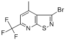 3-브로모-4-메틸-6-(트리플루오로메틸)이소티아졸로[5,4-b]피리딘