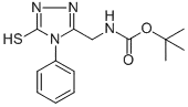 5-(N-TERT-부톡시카르보닐아미노메틸)-4-페닐-1,2,4-트리아졸-3-티올