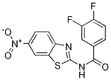 3,4-디플루오로-N-(6-니트로-2-벤조티아졸릴)벤자미드