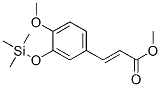 3-[4-メトキシ-3-(トリメチルシリルオキシ)フェニル]プロペン酸メチル