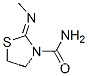 3-티아졸리딘카르복사미드,2-(메틸이미노)-,(2Z)-(9CI)