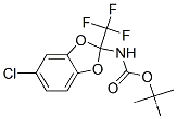 카르밤산, [5-클로로-2-(트리플루오로메틸)-1,3-벤조디옥솔-2-일]-, 1,1-디메틸에틸 에스테르(9CI)