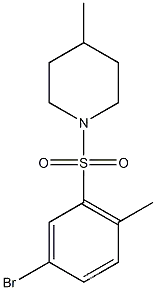 1-((5- 브로 모 -2- 메틸페닐) 설 포닐) -4- 메틸 피 페리 딘