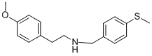 [2-(4-메톡시-페닐)-에틸]-(4-메틸설파닐-벤질)-아민