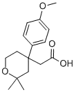 [4-(4-METHOXY-PHENYL)-2,2-DIMETHYL-TETRAHYDRO-PYRAN-4-YL]-아세트산