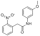 N-(3-메톡시-페닐)-2-(2-니트로-페닐)-아세트아미드
