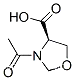 4-옥사졸리딘카르복실산, 3-아세틸-, (4R)-(9CI)