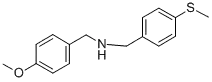 (4-메톡시-벤질)-(4-메틸설파닐-벤질)-아민