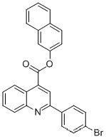 2-나프틸 2-(4-브로모페닐)-4-퀴놀린카르복실레이트