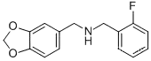 벤조 [1,3] 다이옥 솔 -5- 일 메틸-(2- 플루오로-벤질)-아민