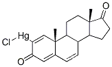 클로로(3,17-디옥소안드로스타-1,4,6-트리엔-2-일)수은(II)