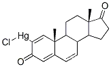 クロロ(3,17-ジオキソアンドロスタ-1,4,6-トリエン-2-イル)水銀(II)