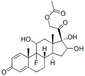 9-Fluoro-11,16,17,21-tetrahydroxypregna-1,4-diene-3,20-dione21-acetate