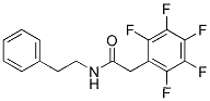 2,3,4,5,6- 펜타 플루오로 -N- (2- 페닐 에틸) 벤젠 아세트 아미드