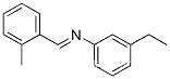 벤젠 아민, 3- 에틸 -N-[(2- 메틸페닐) 메틸렌]-(9Cl)
