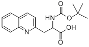 α-[[(1,1-Dimethylethoxy)carbonyl]amino]-2-quinolinepropanoicacid