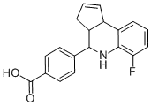 4-(6-플루오로-3A,4,5,9B-테트라히드로-3 H-시클로펜타[ C ]퀴놀린-4-YL)-벤조산