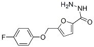 2-푸란카르복실산,5-[(4-플루오로페녹시)메틸]-,히드라지드(9CI)