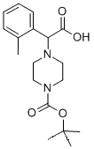 2- (4-BOC- 피 페라 지닐) -2- (2- 메틸페닐) 아세 틱산