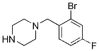 1-[(2- 브로 모 -4- 플루오로 페닐) 메틸] 피페 라진