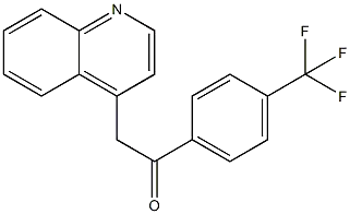 2-퀴놀린-4-YL-1-[4-(트리플루오로메틸)페닐]에타논